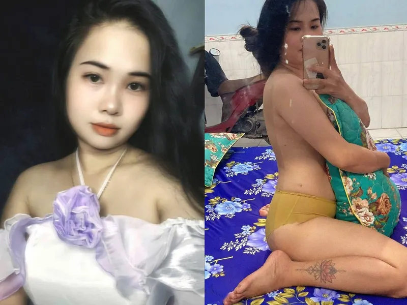Cô vợ dâm cằm điện thoại tự quay ông chồng trả bài mình